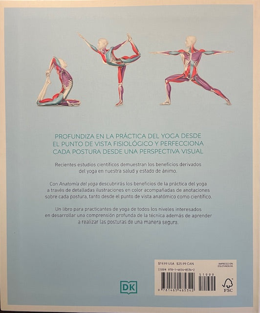 Anatomia del Yoga Un Estudio Fisiologico Postura A Postura