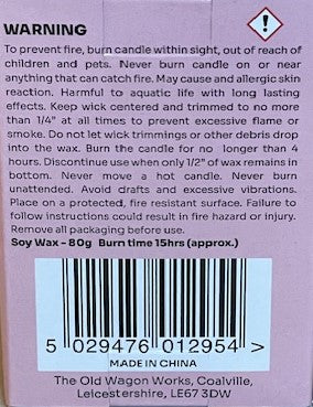 Crown Chakra Soy Wax Lotus Scented Candle