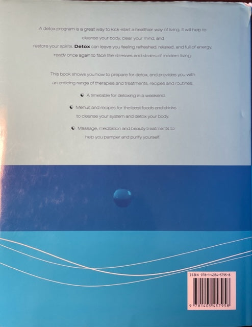 Detox The Process of Cleansing and Restoration