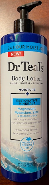 Dr. Teals Moisture Body Lotion with Restorative Minerals