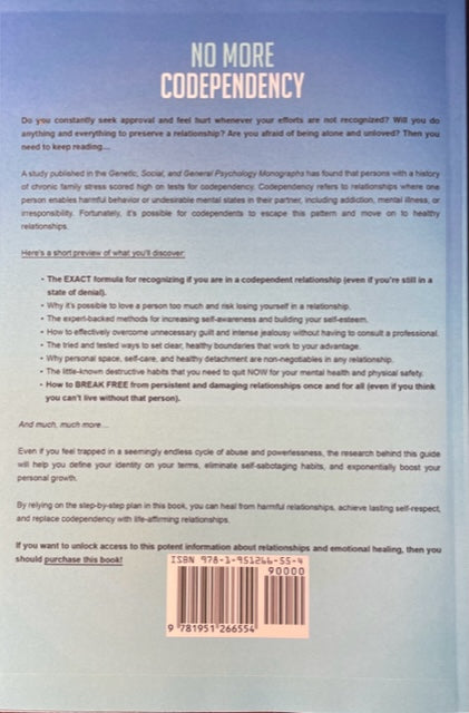 No More Codependency