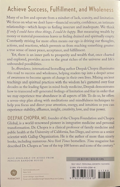 Abundance The Inner Path to Wealth