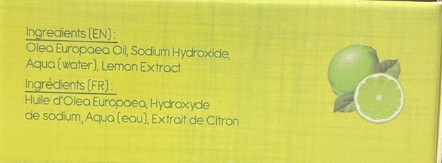 Aegean Handmade Lemon Olive Oil Natural Bath Soap