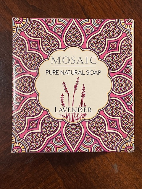 Mosaic Pure Natural Bath Soap Lavender