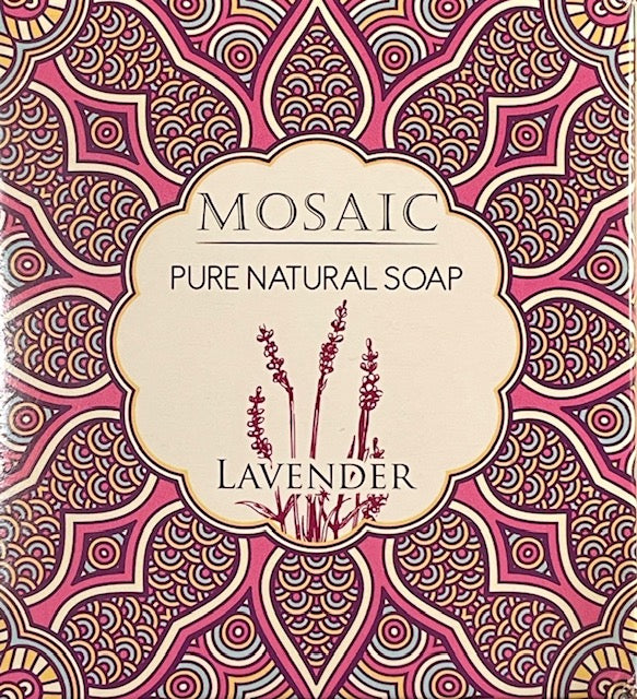 Mosaic Pure Natural Bath Soap Lavender