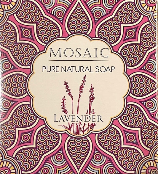 Mosaic Pure Natural Bath Soap Lavender