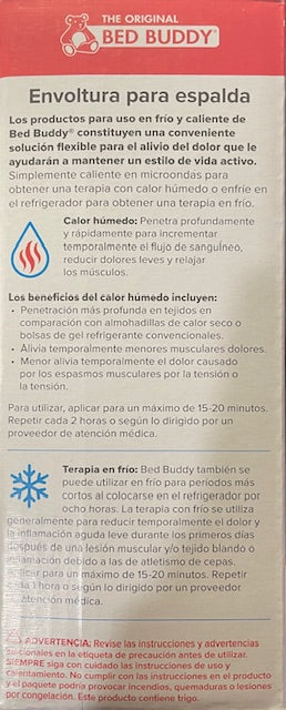 Bed Buddy Back Wrap Thermatherapy Moist Heat