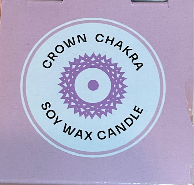 Crown Chakra Soy Wax Lotus Scented Candle