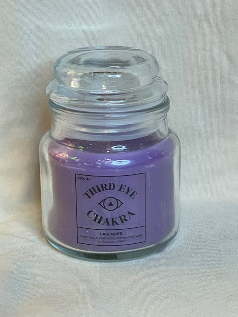 Third Eye Chakra Soy Wax Lavender Scented Candle