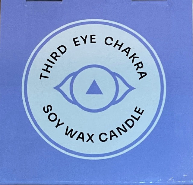 Third Eye Chakra Soy Wax Lavender Scented Candle