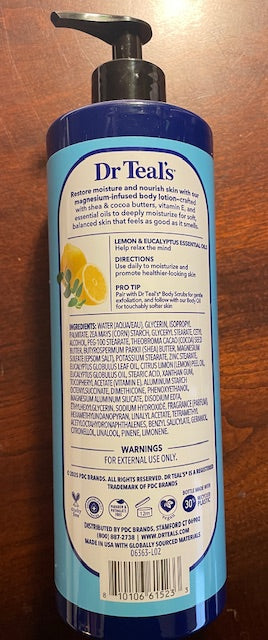 Dr Teals Moisture Body Lotion with Restorative Minerals