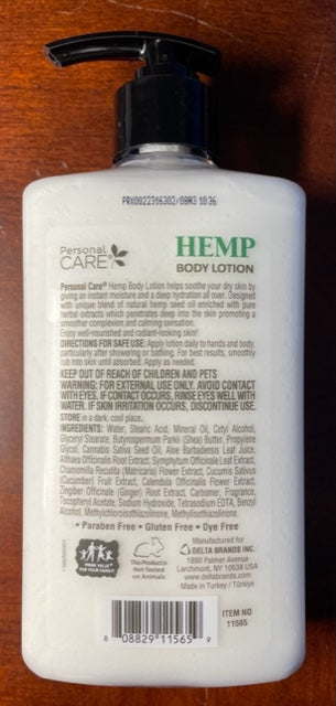 Hemp Body Lotion Original Formula