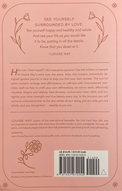 How to Love Yourself, A Guided Journal for Discovering Your Inner Strength and Beauty