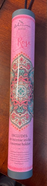 Incienso y soporte Bohemian Nomad Rose Scent