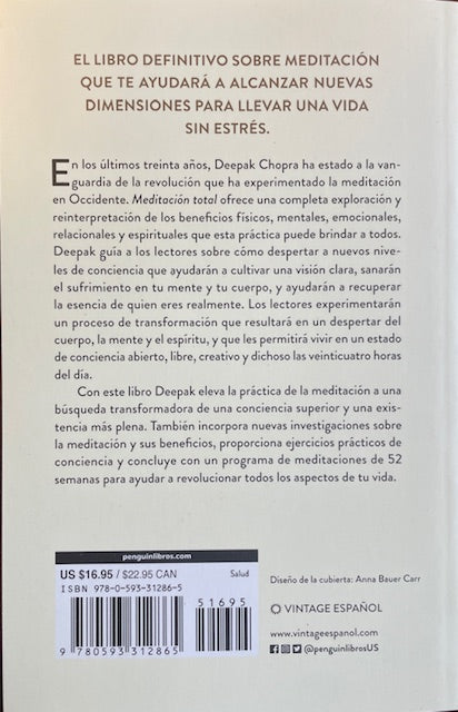 Meditacion Total - Practicas Para Vivir la Vida Despierta