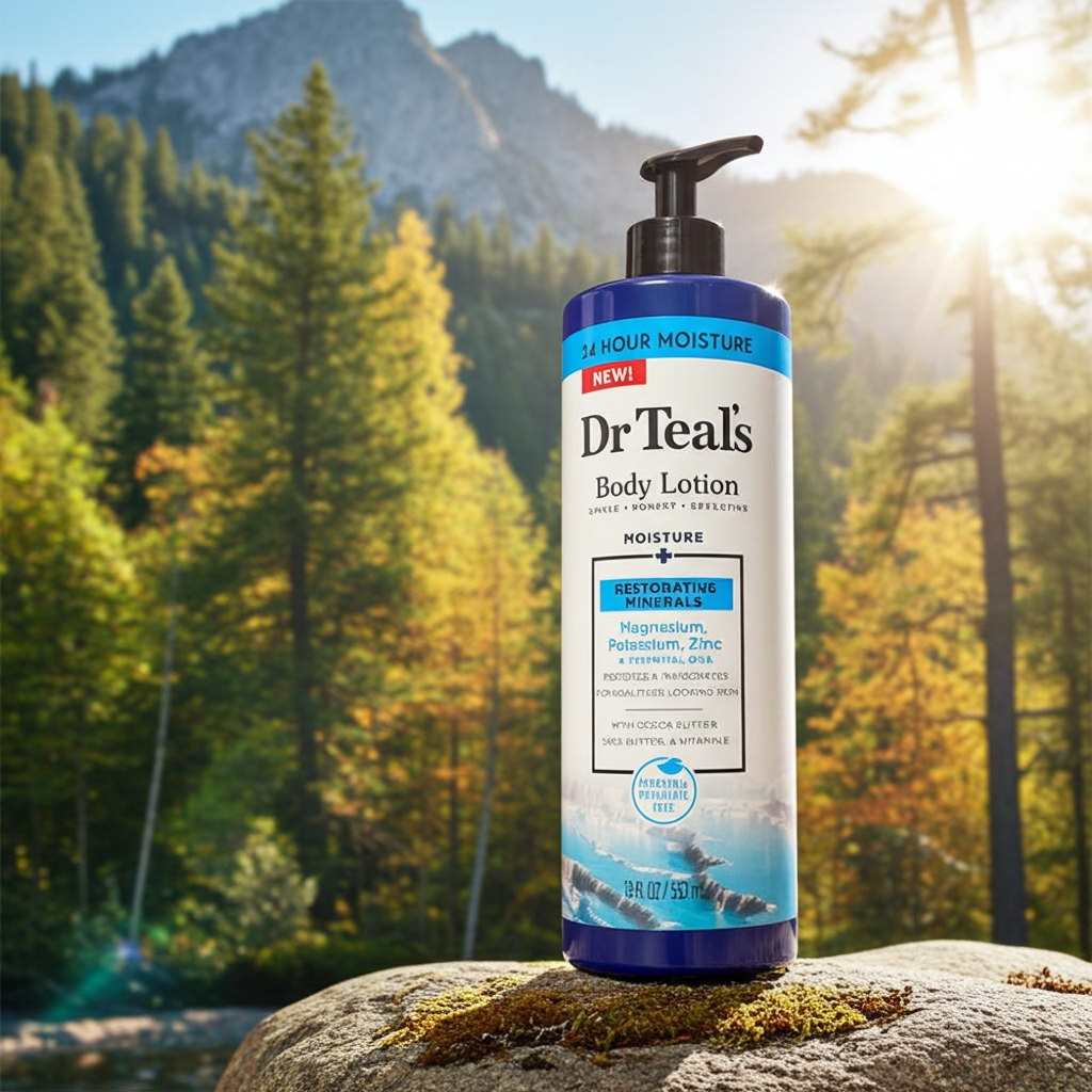 Dr. Teals Moisture Body Lotion with Restorative Minerals