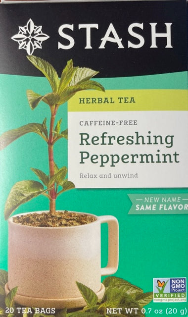 Herbal Tea Stash Refreshing Peppermint