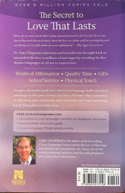 Los 5 lenguajes del amor: el secreto del amor duradero