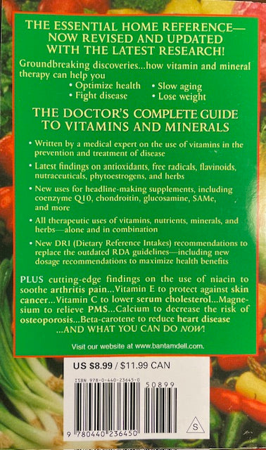 The Doctor's Complete Guide to Vitamins and Minerals