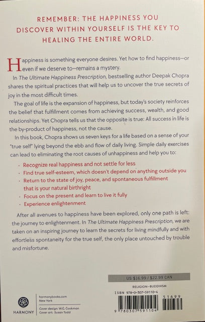 The Ultimate Happiness Prescription - 7 Keys to Joy and Enlightenment