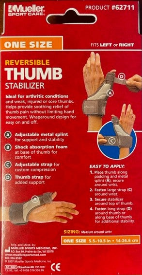 Thumb Stabilizer Reversible Mueller Sport Care