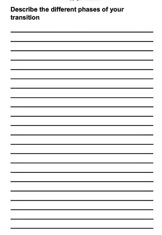 My Interactive Trans Journal for Emotional Healing