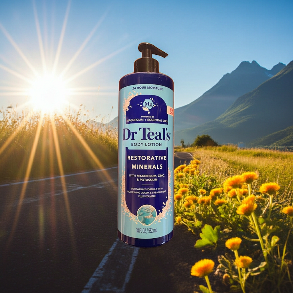 Dr Teals Moisture Body Lotion with Restorative Minerals
