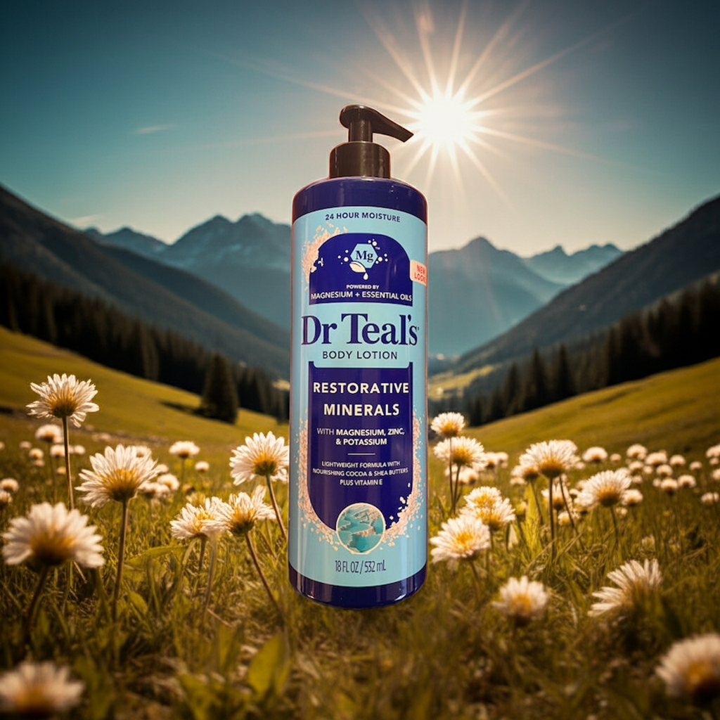 Dr Teals Moisture Body Lotion with Restorative Minerals