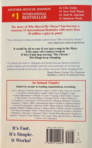 Who Moved My Cheese?