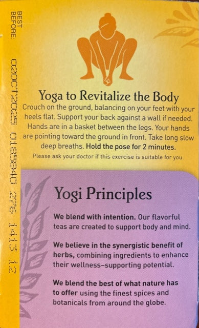 Té de hierbas Yogi Saúco Bálsamo de limón Inmune + Estrés con Ashwagandha para apoyo adaptógeno