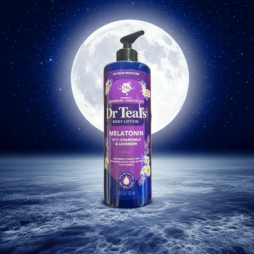 Dr Teals Melatonin Body Lotion with Chamomile & Lavender