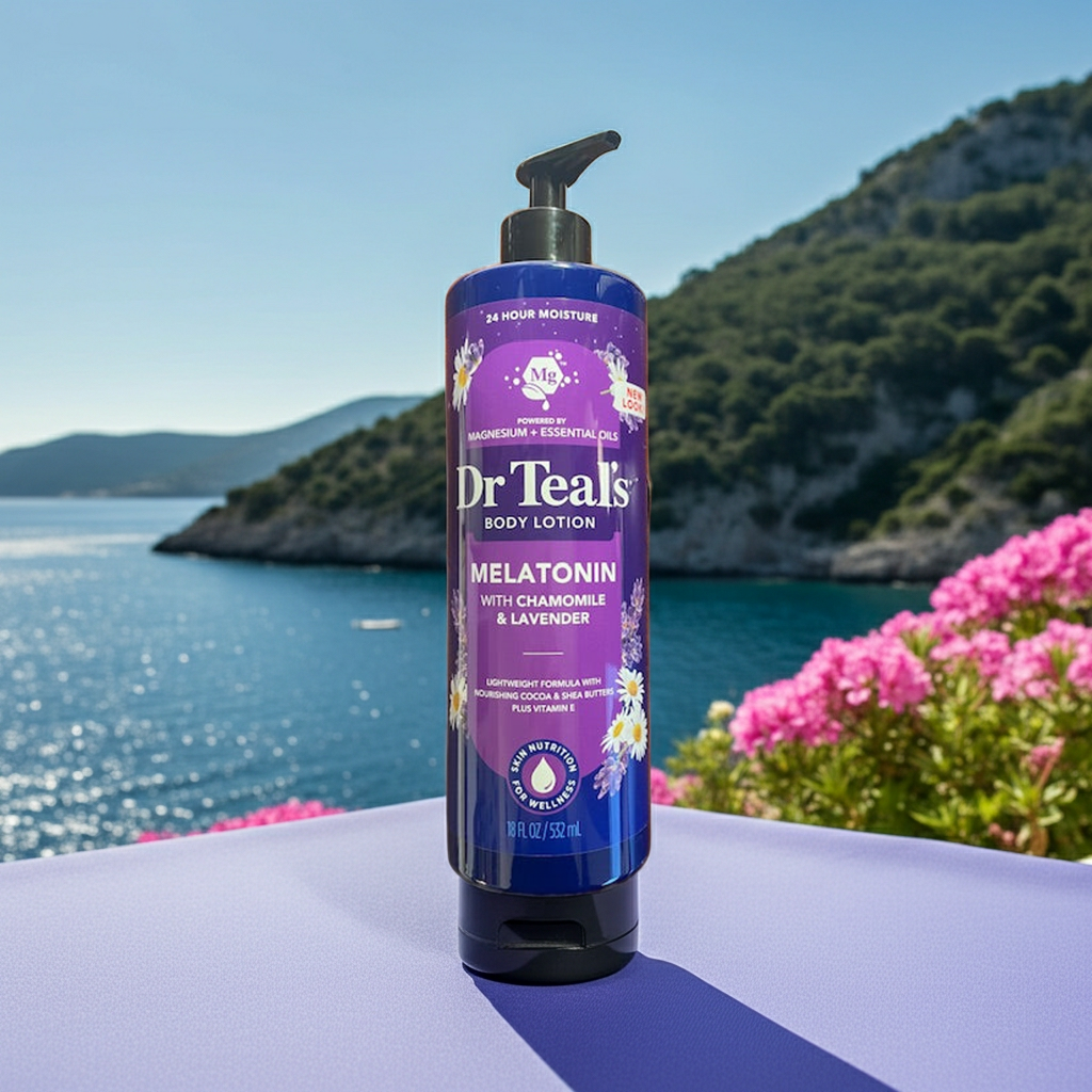 Dr Teals Melatonin Body Lotion with Chamomile & Lavender