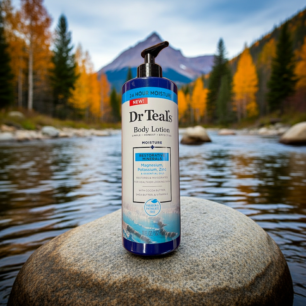 Dr. Teals Moisture Body Lotion with Restorative Minerals