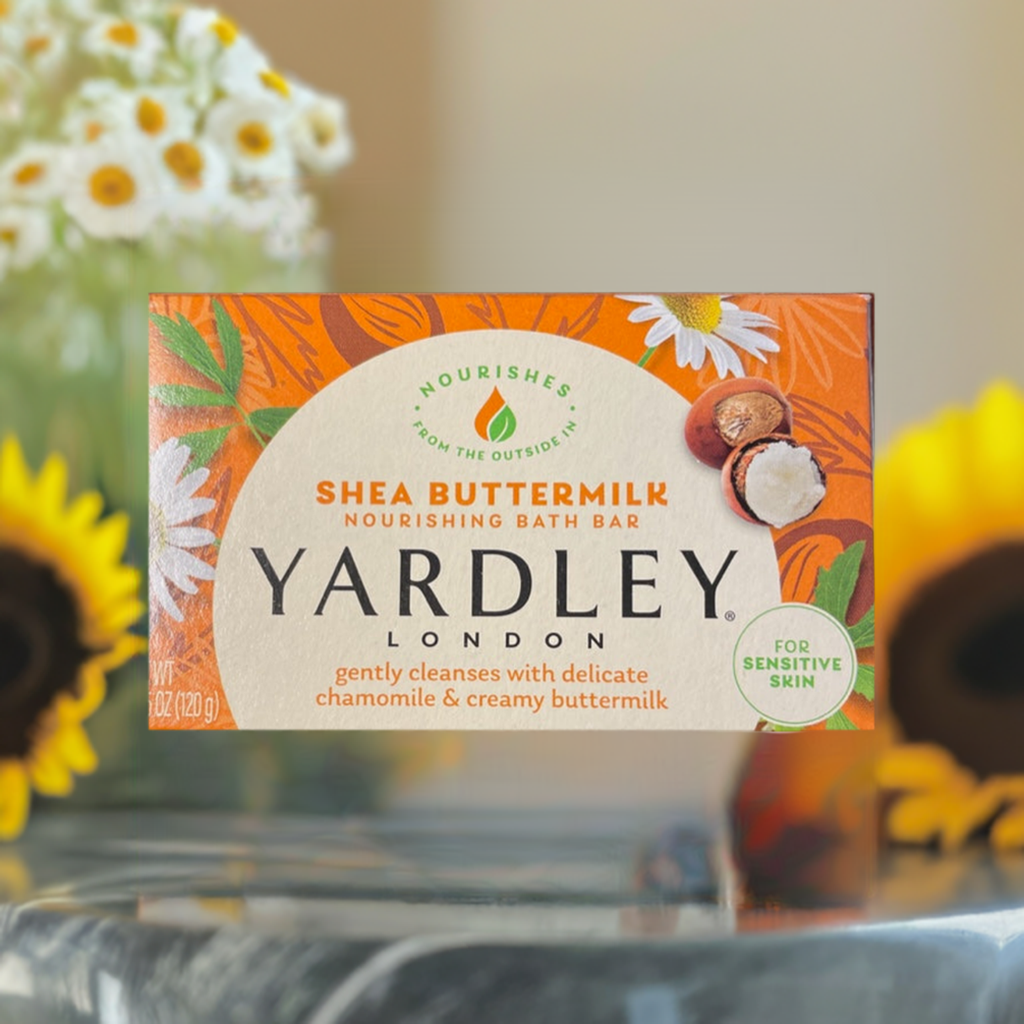 Barra de baño nutritiva Yardley London Shea Buttermilk