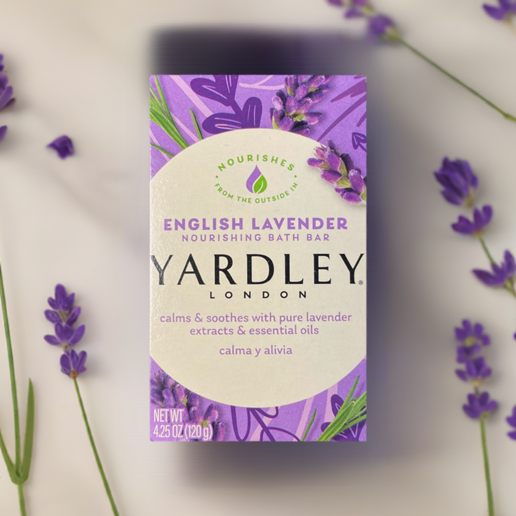 Barra de baño nutritiva de lavanda inglesa de Yardley London