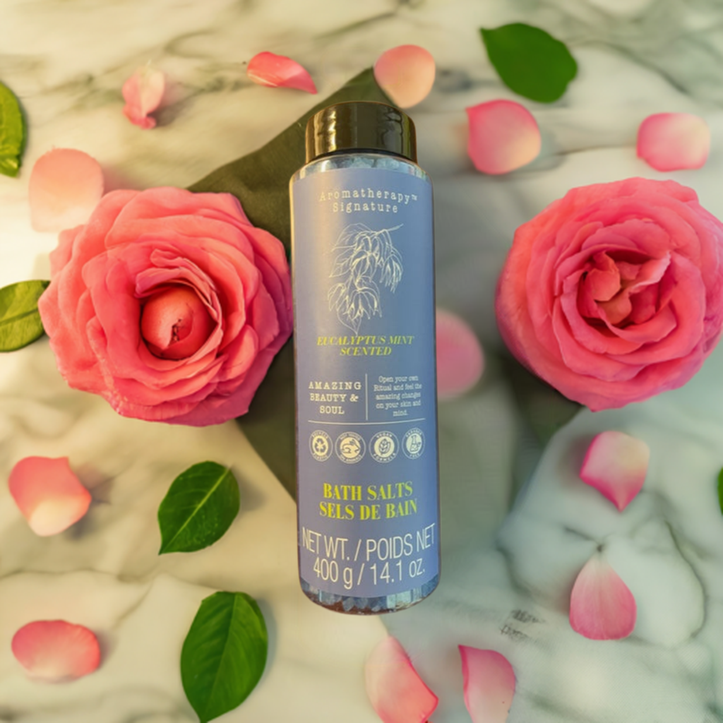 Aromatherapy Signature Eucalyptus Mint Scented Bath Salts