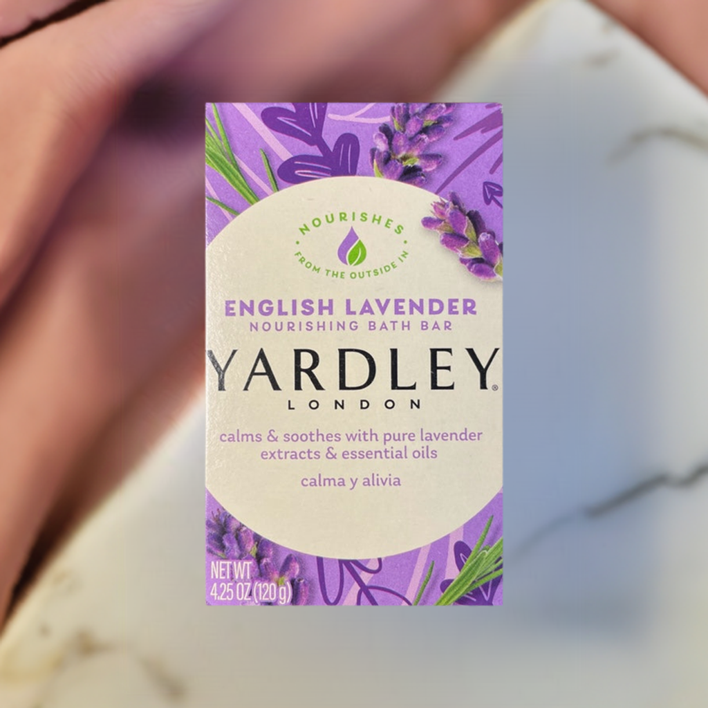 Barra de baño nutritiva de lavanda inglesa de Yardley London