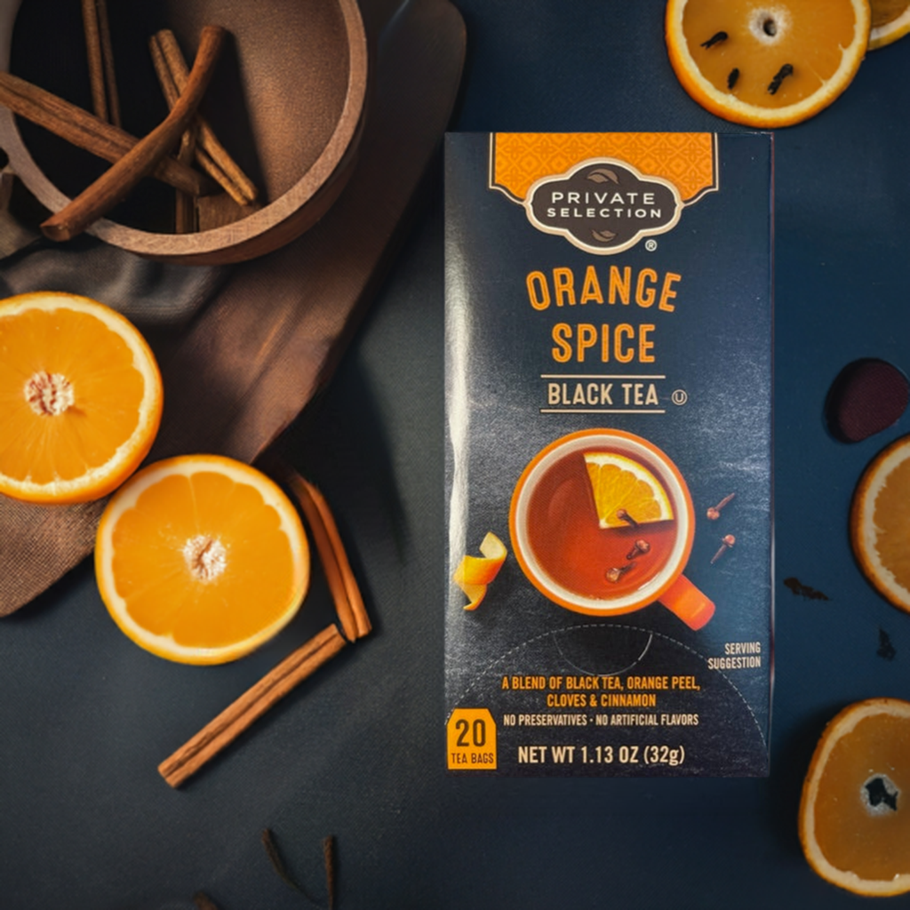 Té de hierbas Selección privada Té negro con especias de naranja