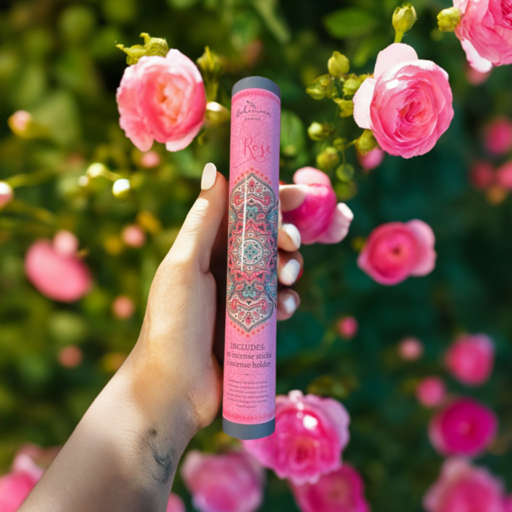 Incienso y soporte Bohemian Nomad Rose Scent