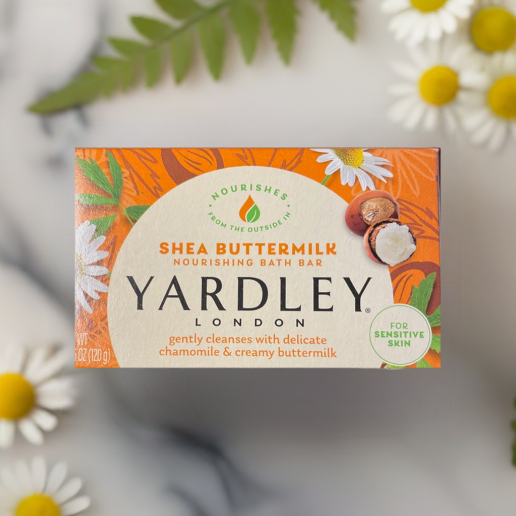 Barra de baño nutritiva Yardley London Shea Buttermilk