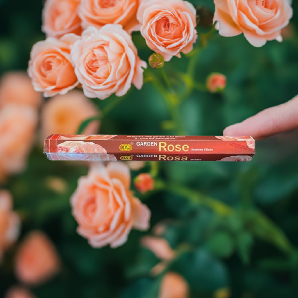 Incense Sticks Raj Garden Rose