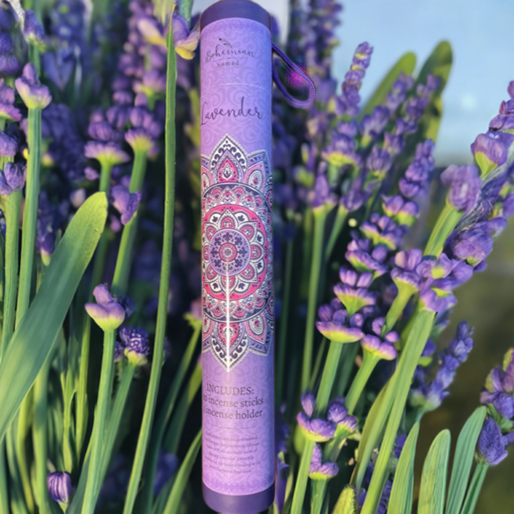 Incense & Holder Bohemian Nomad Lavender Scent