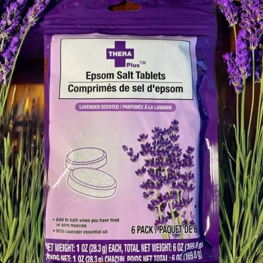 Epsom Salt Tablets Lavender Scented