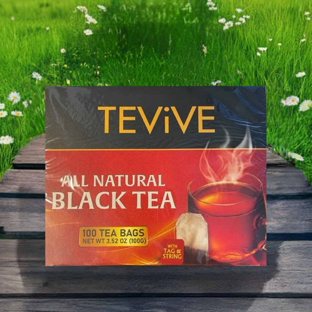 Herbal Tea Tevive All Natural Black
