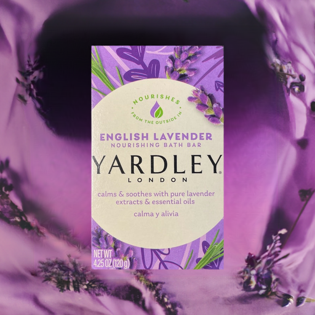 Barra de baño nutritiva de lavanda inglesa de Yardley London