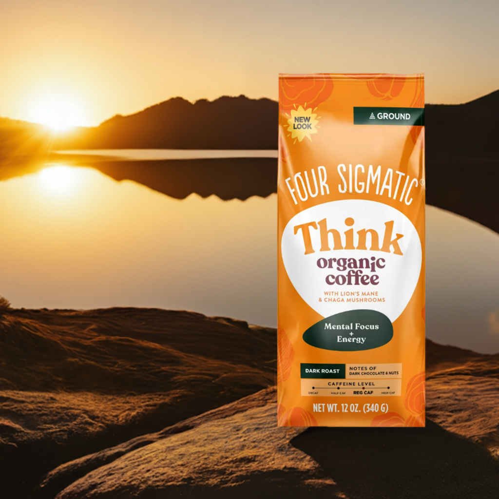 Mushroom Coffee Four Sigmatic Think Mental Focus & Energy