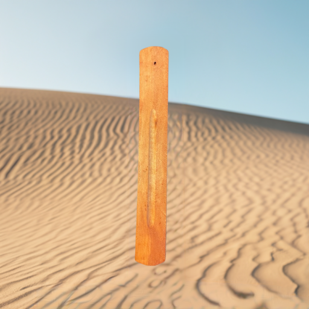 Porta Incienso Madera Natural