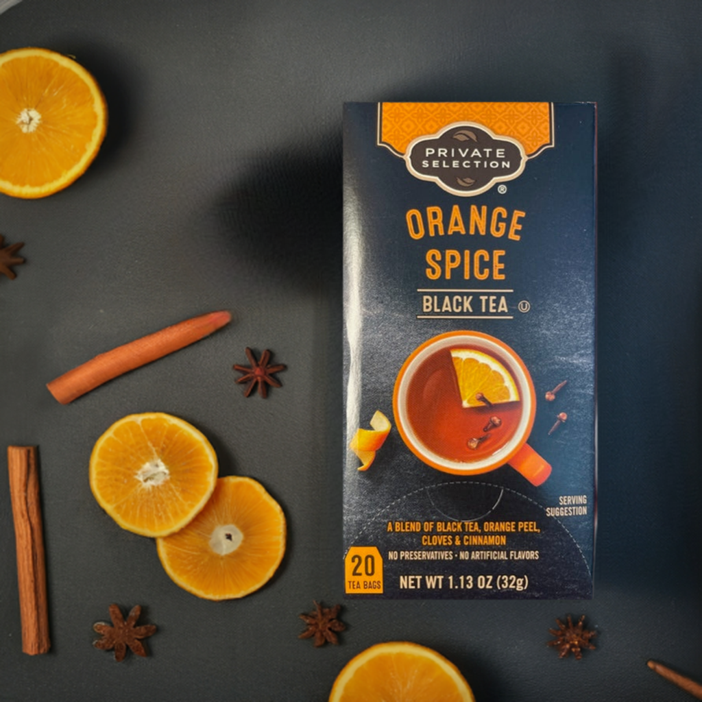Té de hierbas Selección privada Té negro con especias de naranja
