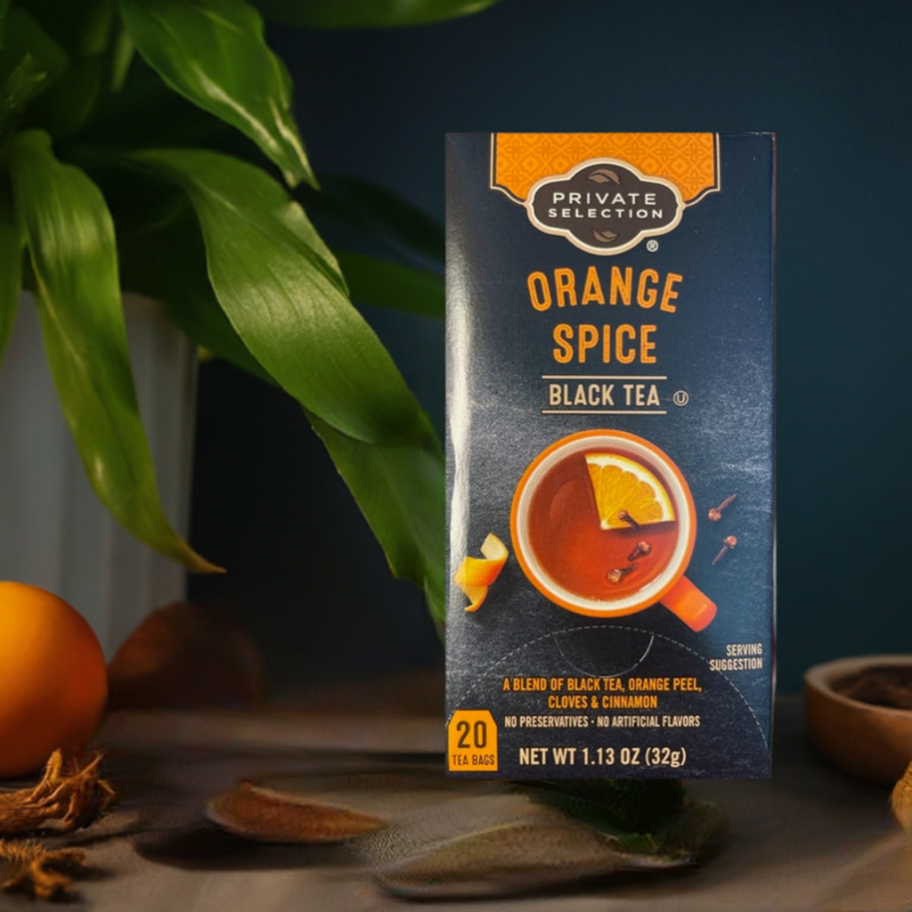 Té de hierbas Selección privada Té negro con especias de naranja